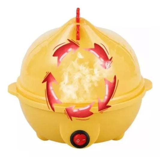 Gallina Electrica Cocinador Hervidor De 7 Huevos A Vapor Fit