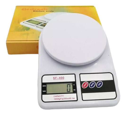 Balanza Gramera Tara Bascula Pesa Digital 10kg Con Pilas