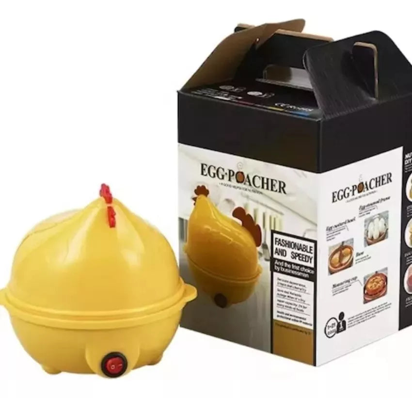 Gallina Electrica Cocinador Hervidor De 7 Huevos A Vapor Fit