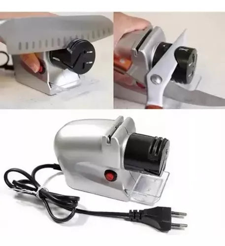 Afilador De Cuchillos Eléctrico 2 En 1 Manual Hogar Cocina