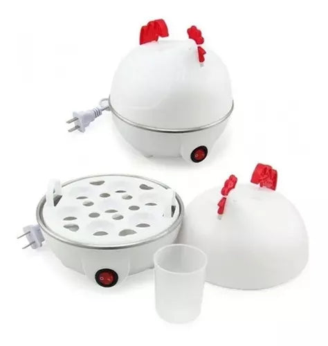 Gallina Electrica Cocinador Hervidor De 7 Huevos A Vapor Fit