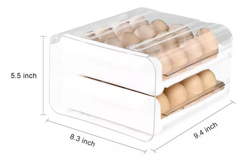Organizador De Huevos Almacenamiento De 24 Huevos