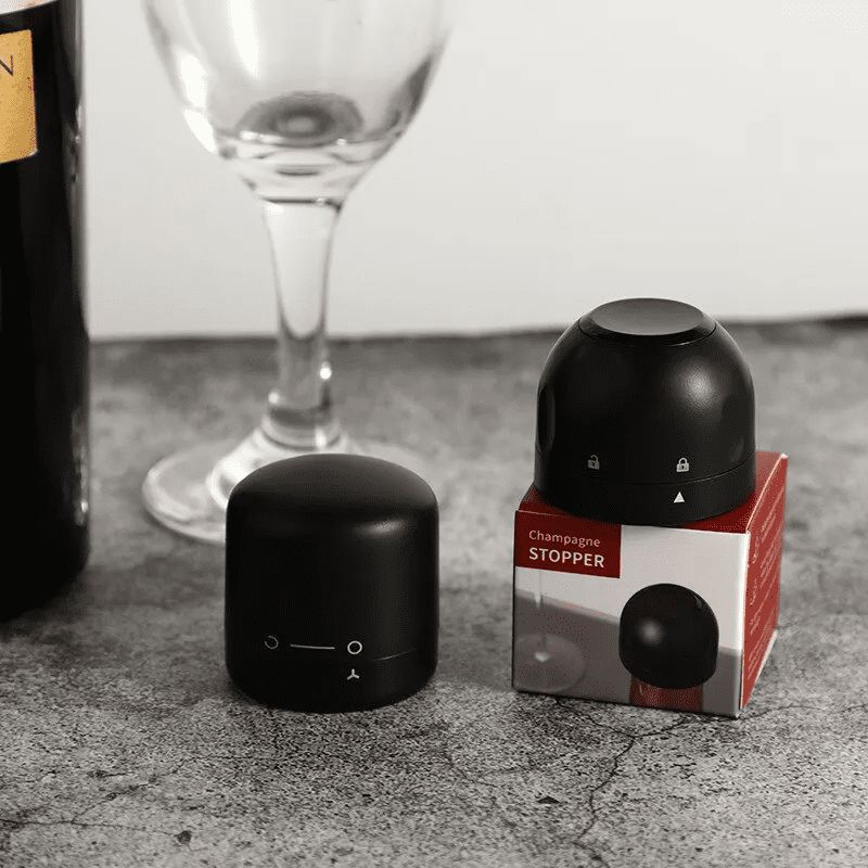 Tapon bomba para vino sellador tapa con seguro