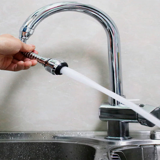 Extensor flexible para grifo de agua manguera