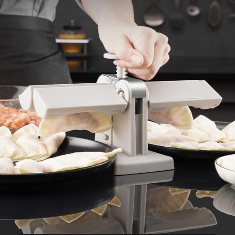 Maquina moldeadora de masa para empanadas automática